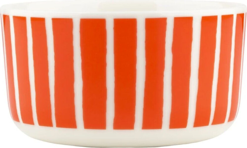 Oiva Piccolo skål 50 cl White-orange