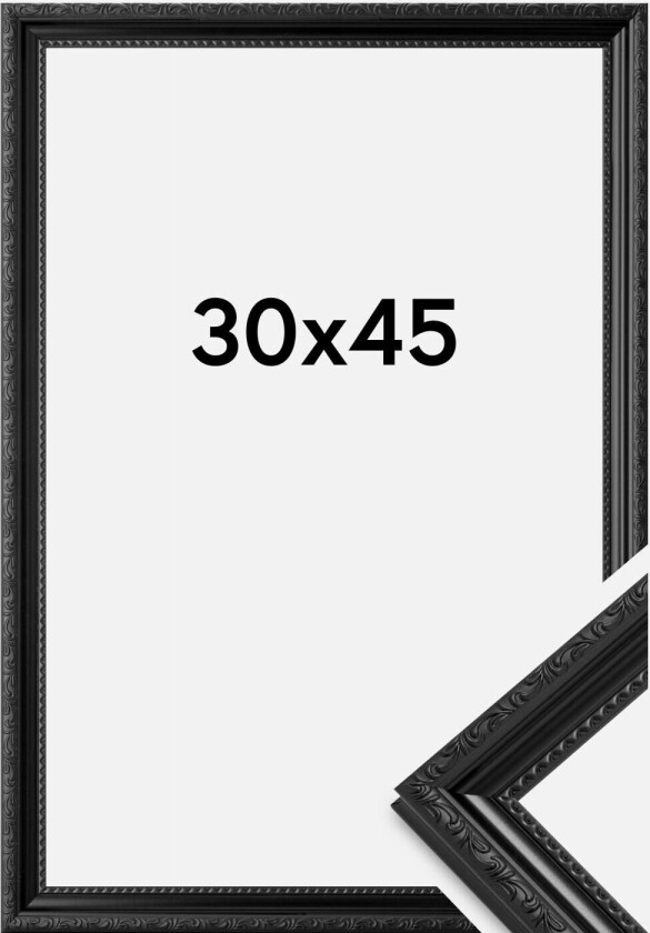 Ramme Abisko Svart 30x45 Cm