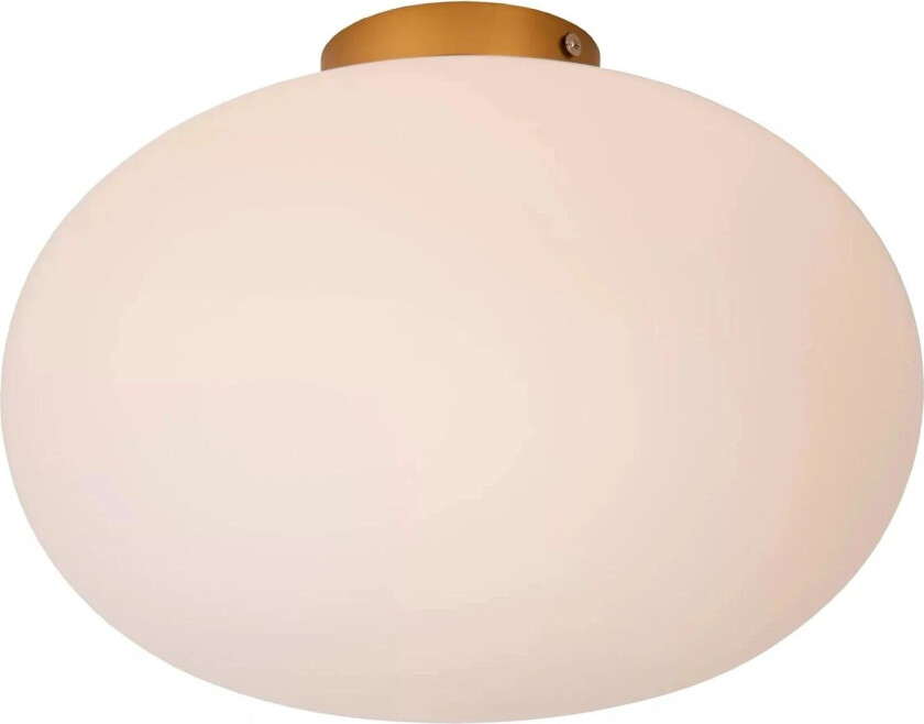 Elysee taklampe 38 cm - Opal/Gullfarget - Messing / Opal