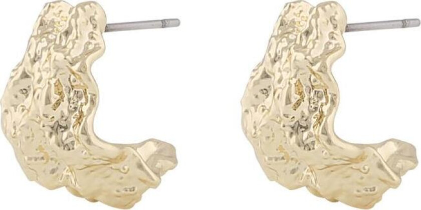 Snö Of Sweden Lauren Oval Earring Plain Gold