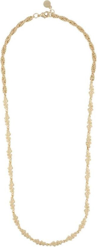 Snö Of Sweden Lauren Small Necklace Plain Gold 42cm