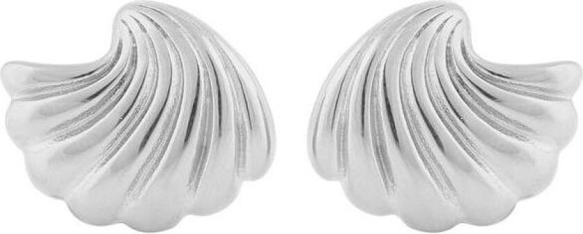 Snö Of Sweden Dakota Twist Small Earring Plain Silver