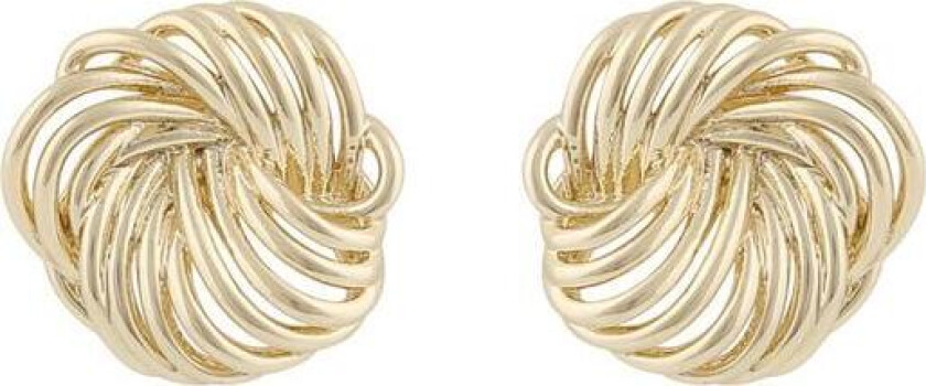 Snö Of Sweden Dakota Small Round Earring Plain Gold