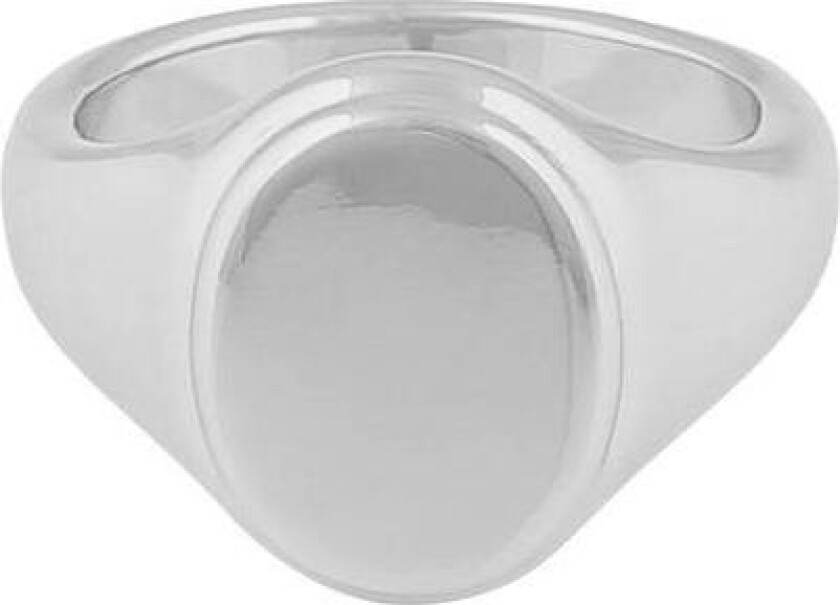 Snö Of Sweden Casual Kim Signet Ring Plain Silver M
