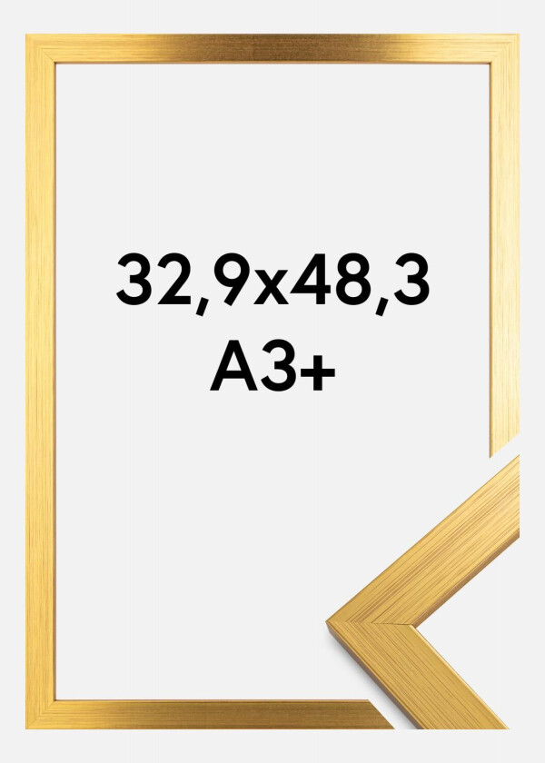 Ramme Gold Wood 32,9x48,3 Cm (A3+)