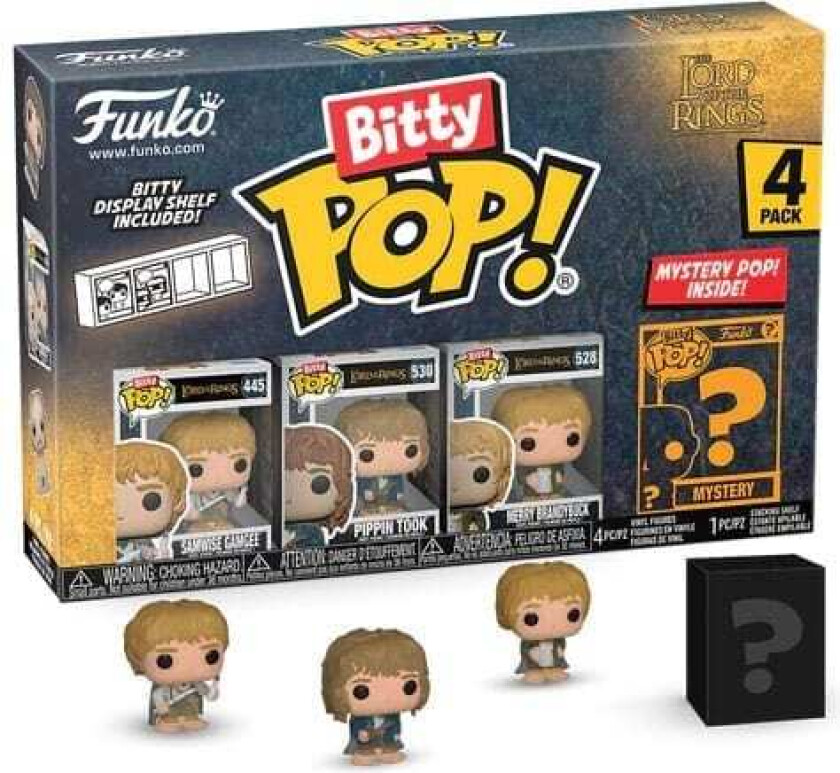 The Lord of the Rings Bitty POP! Vinyl Figure 4-Pack Samwise 2,5 cm