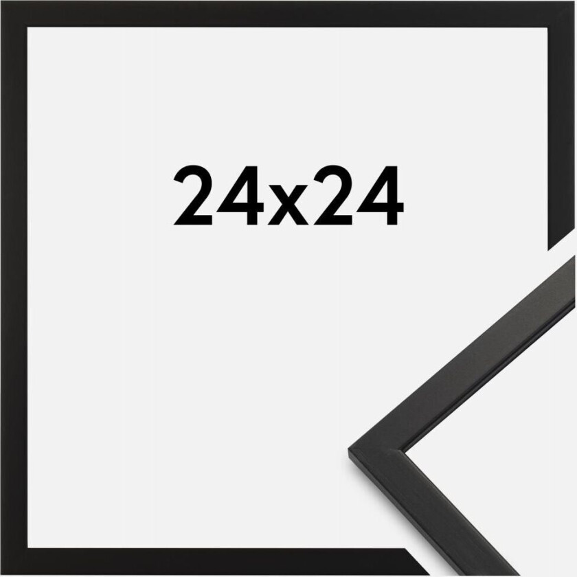 Ramme Edsbyn Svart 24x24 Cm