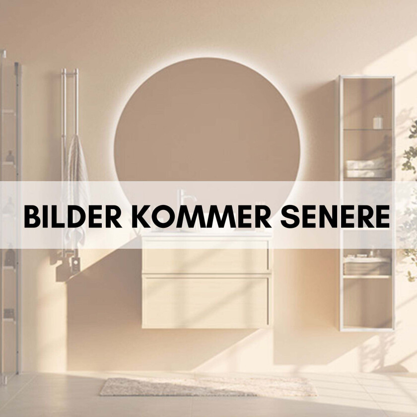 Spirit Dusjhjørne Rett Lav Matt Aluminium / 90x90cm Klart Glass med Knott