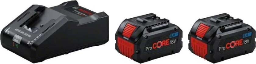 Batteripakke 18 V 2x8AH Procore
