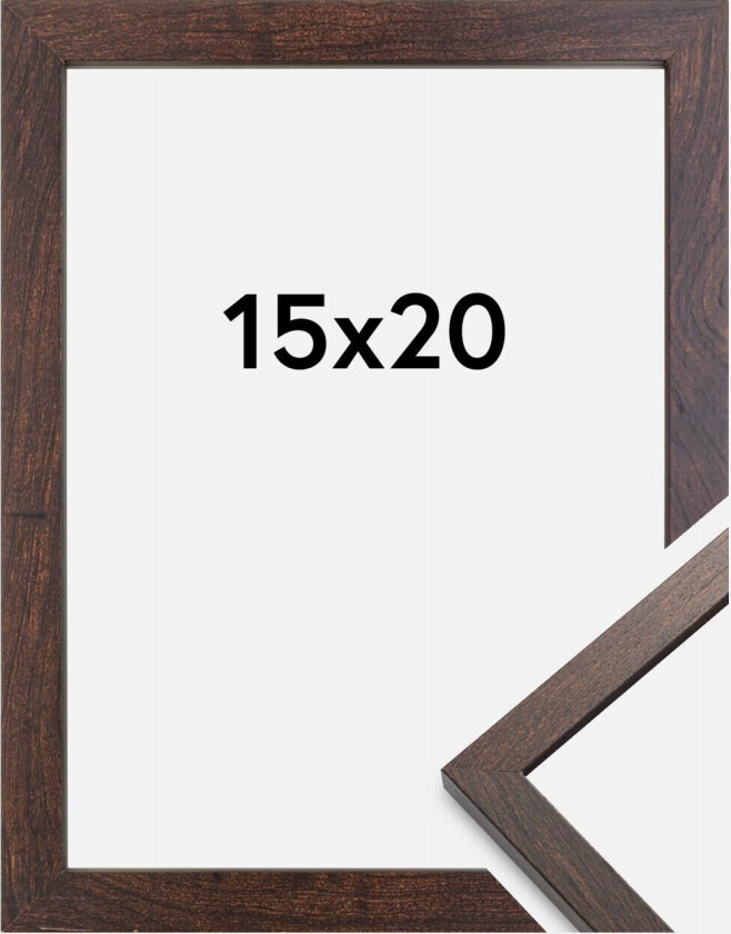 Ramme Trendy Valnøtt 15x20 Cm