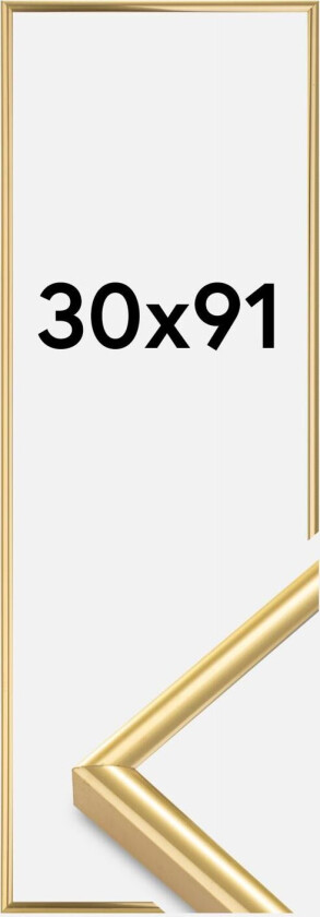 Ramme Victoria Akrylglass Gull 30x91 Cm