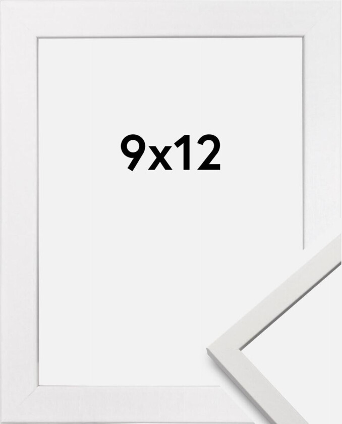 Ramme Edsbyn Hvit 9x12 Cm