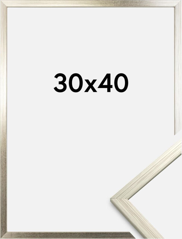 Ramme Edsbyn Sølv 30x40 Cm