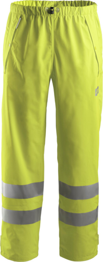 Regnbukse 8243 Gul PU High-Vis M