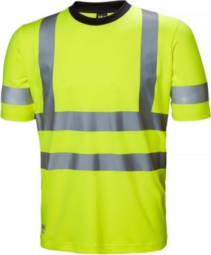 T-skjorte Hi-Vis Gul Addvis XS