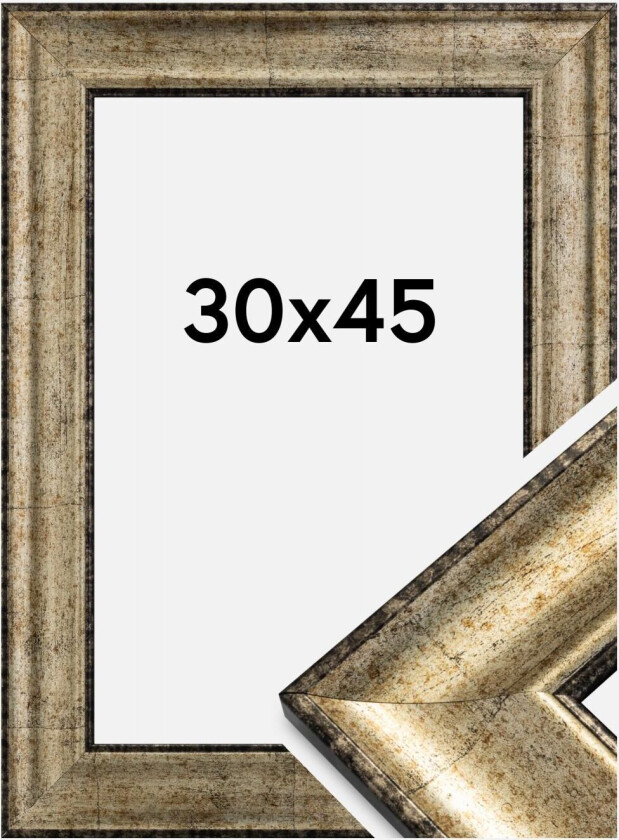 Ramme Saltsjöbaden Akrylglass Antikk Gull 30x45 Cm
