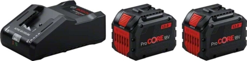 Batteripakke 18V 2X12,0AH Procore