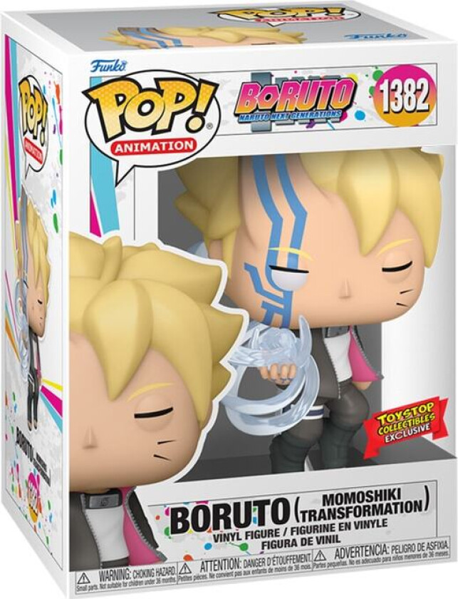 Pop! Vinyl Boruto Momoshiki transformering figur