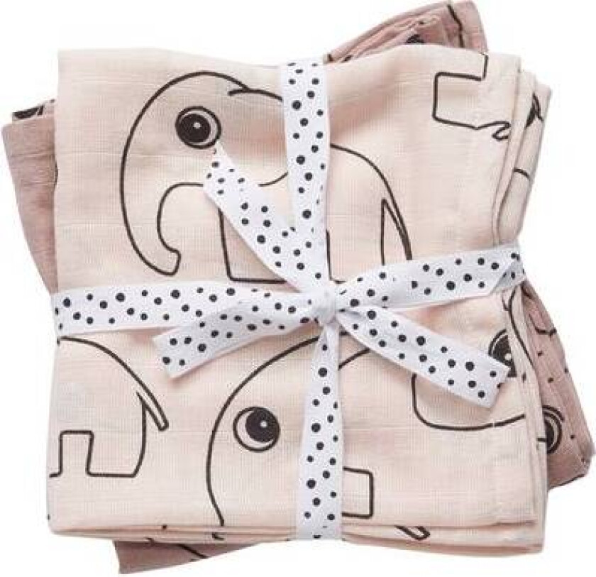 Done By Deer Teppe Swaddle Contour 2-Pack, Powder