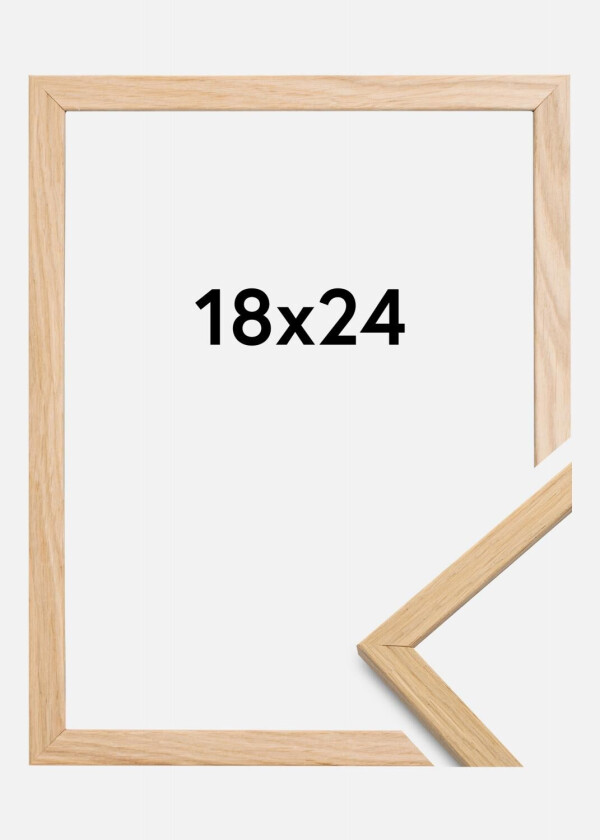 Ramme Edsbyn Akrylglass Eik 18x24 Cm