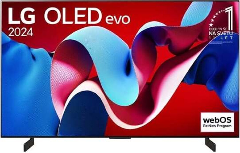 42" Flatskjerm-TV OLED42C41LA C4 Series - 42" OLED TV - OLED evo - 4K OLED 4K