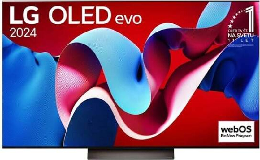 55" Flatskjerm-TV OLED55C41LA C4 Series - 55" OLED TV - OLED evo - 4K OLED 4K