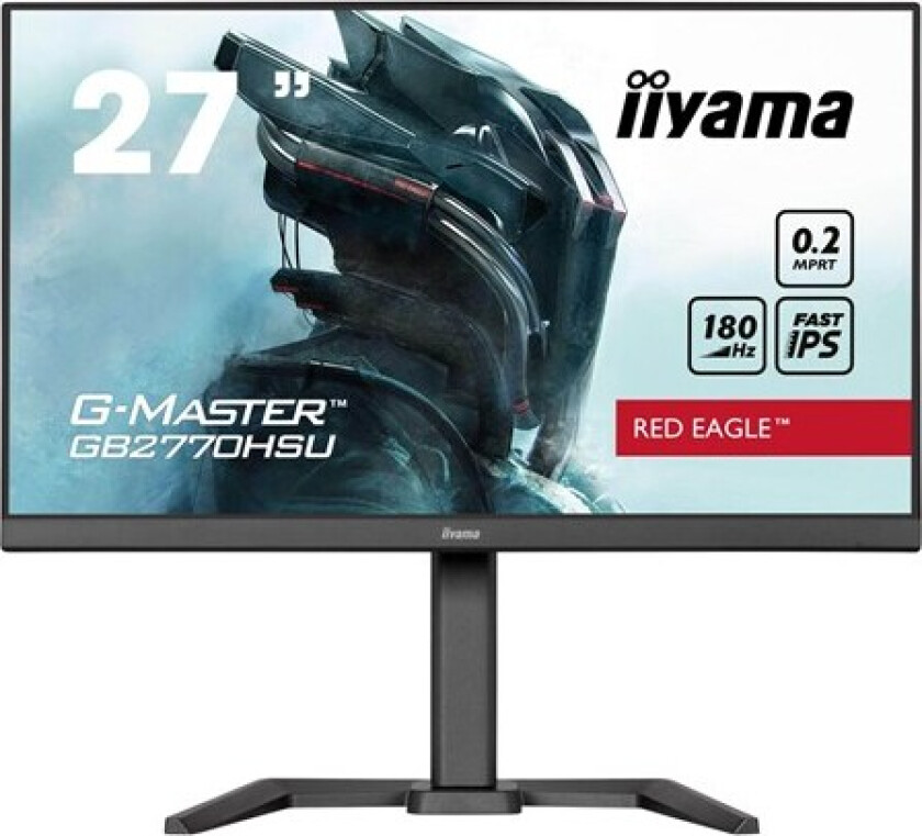 27" iiyama G-MASTER Red Eagle GB2770HSU-B6 - LED monitor - Full HD (1080p) - 27"