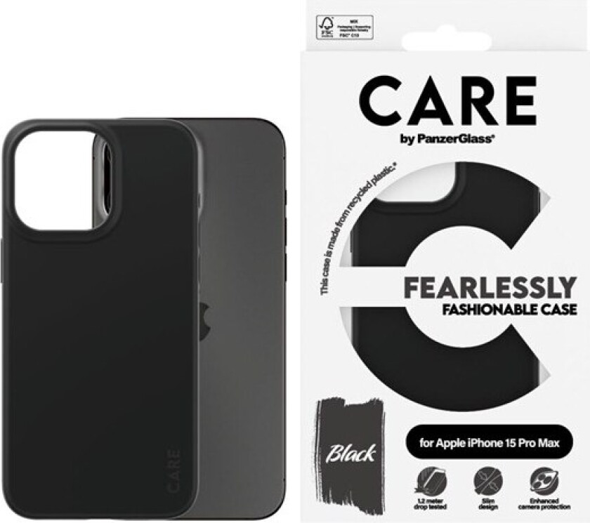 Fashionable Case Black iPhone 15 Pro Max