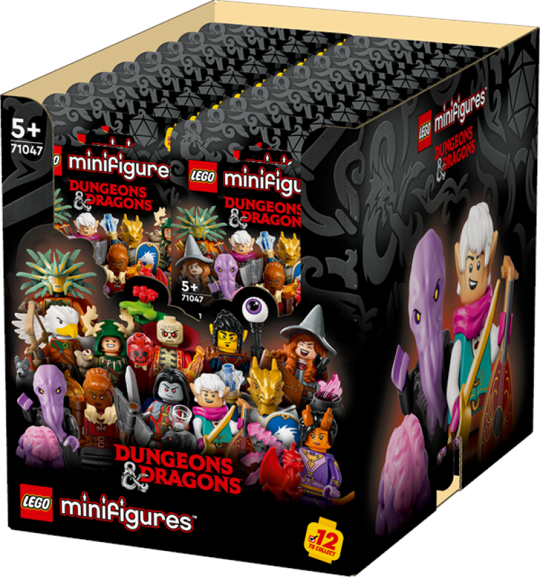 Minifigures 71047 Dungeons & Dragons® (Pakke med 36 stykker)