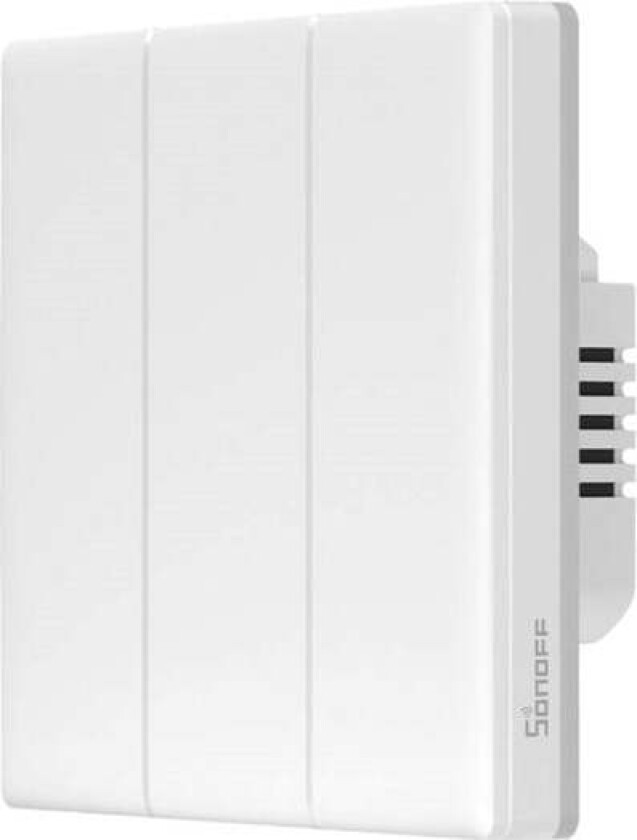 TX T5 3C (3-channel) Wi-Fi smart touch wall switch.