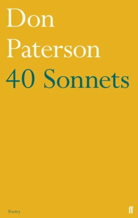 40 Sonnets av Don Paterson
