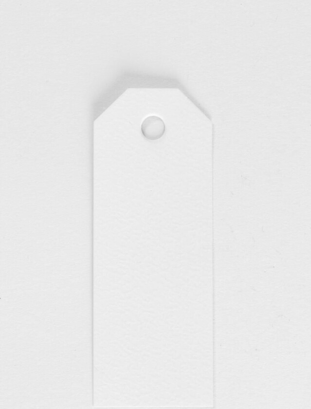 Bilde av Manillamerkelapper Hvit 3x8 Cm 20 Stk