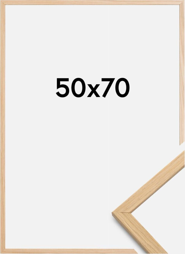 Ramme Edsbyn Eik Premium Antireflex 50x70 Cm