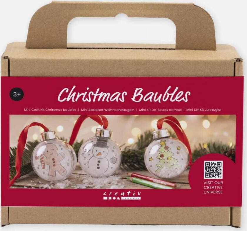 Mini Diy Sett Julekuler Tegninger