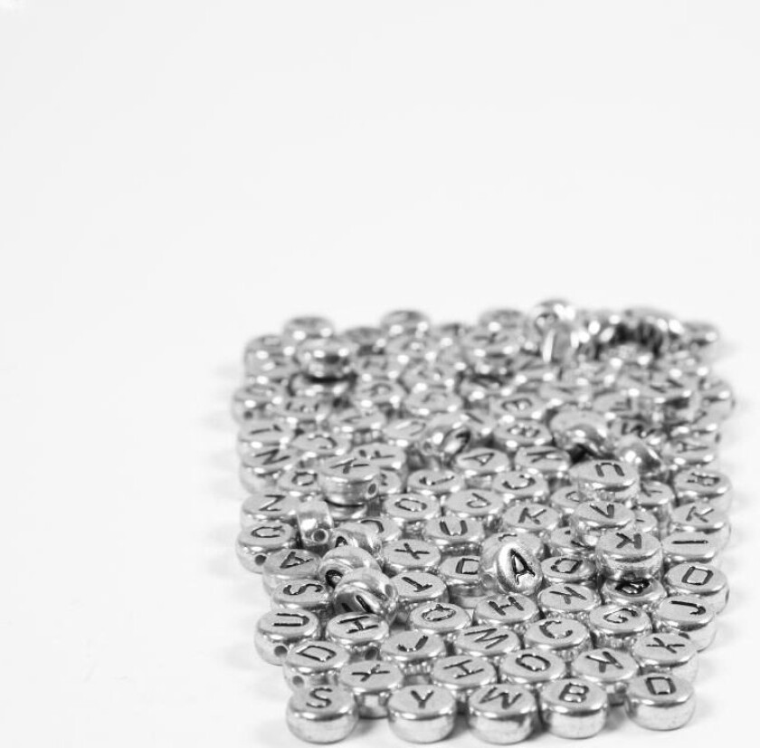 Bokstavperler Sølv 21 G