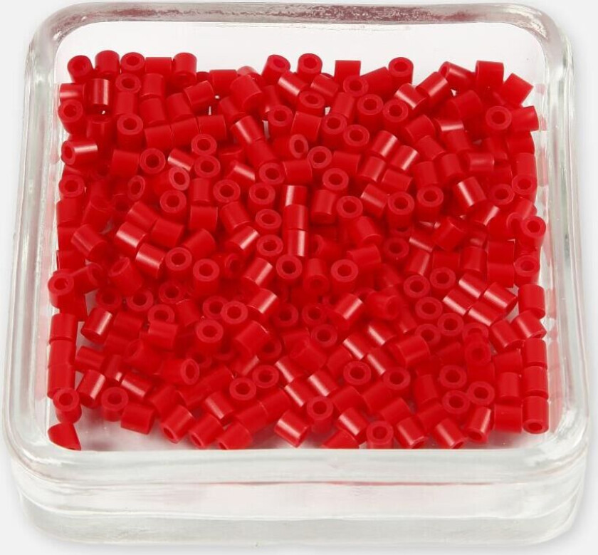 Rørperler Rød M 6000 Stk
