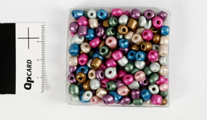 Rocaillesperler Metallicfarger 5 Mm 130 G