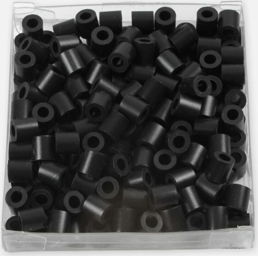 Rørperler Svart M 6000 Stk