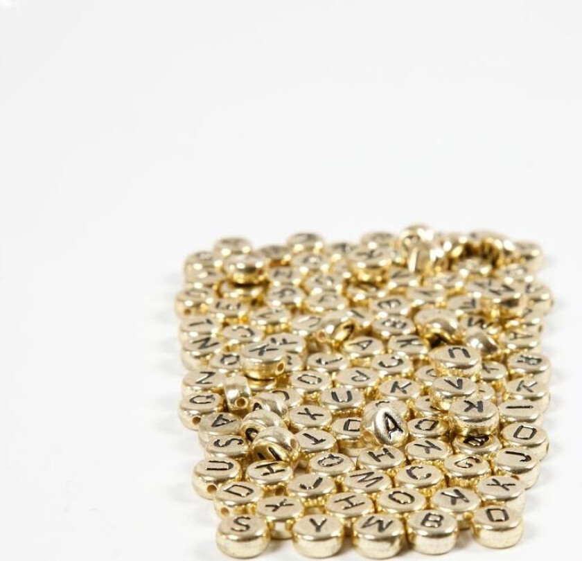 Bokstavperler Gull 21 G