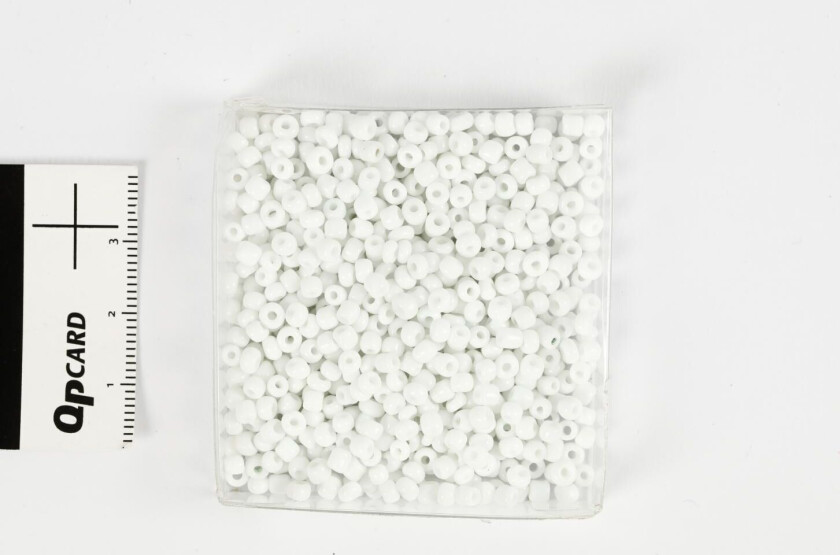 Rocaillesperler Hvit 3 Mm 25 G