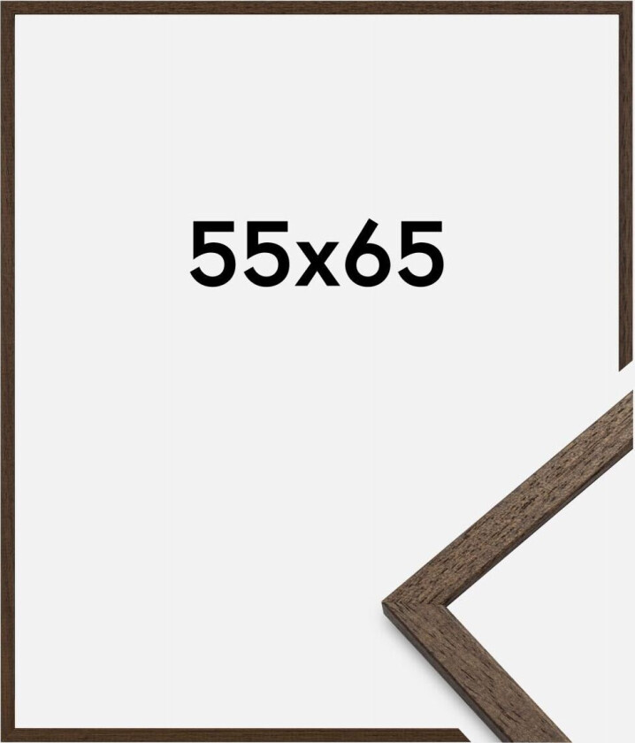 Ramme Edsbyn Akrylglass Valnøtt 55x65 Cm