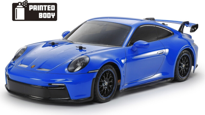 Tamiya Porsche 911 GTR (992) Blue TT-02 - Kit