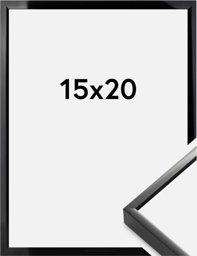 Ramme  Premium Alpha Blank Svart 15x20 Cm