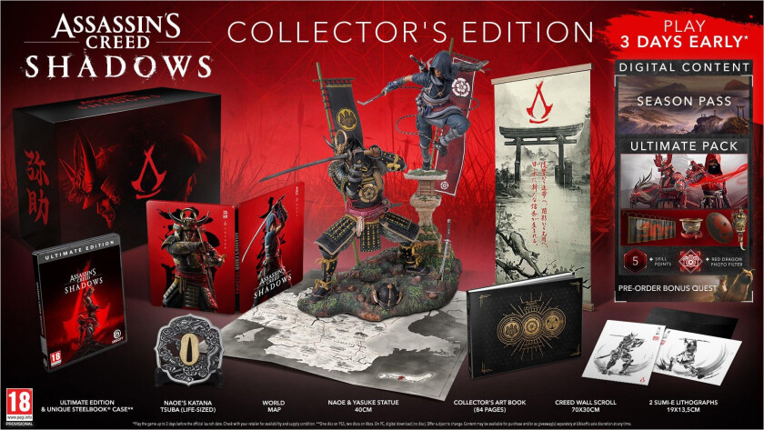 Assassin s Creed Shadows - Collector s Edition (PS5)