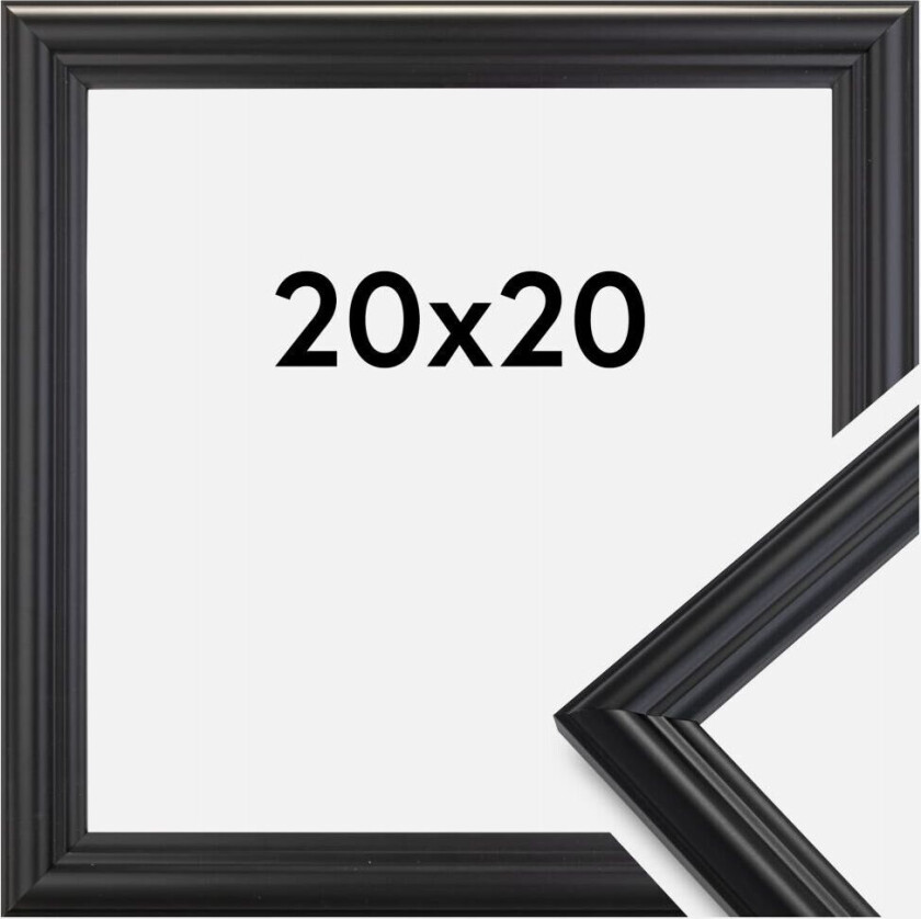 Ramme Siljan Svart 20x20 Cm