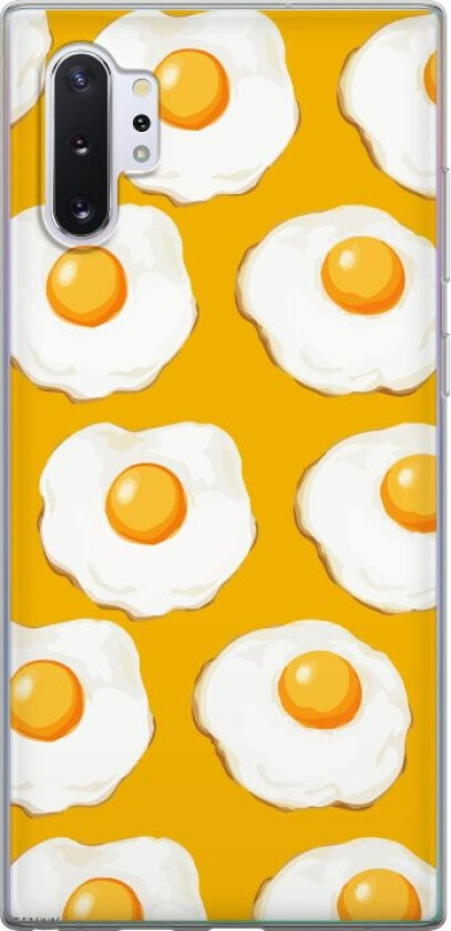 Mobildeksel til Samsung Galaxy Note10+ med Stekt egg motiv