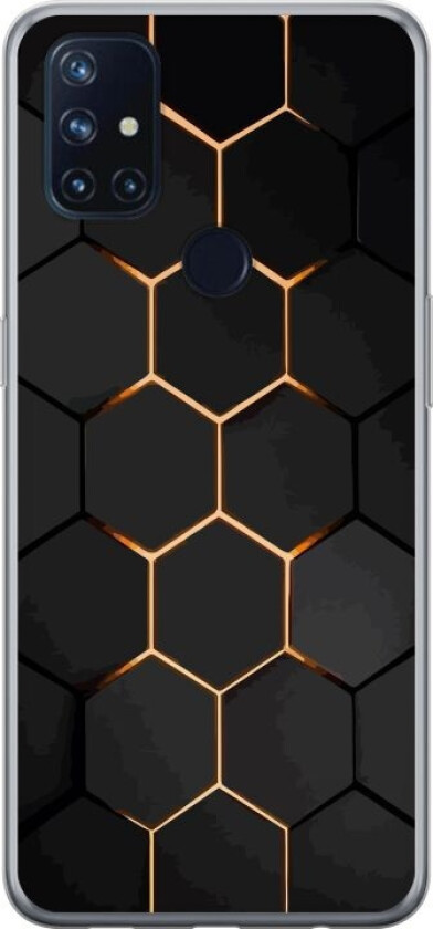 Mobildeksel til OnePlus Nord N10 5G med Luksuriøst Mønster motiv