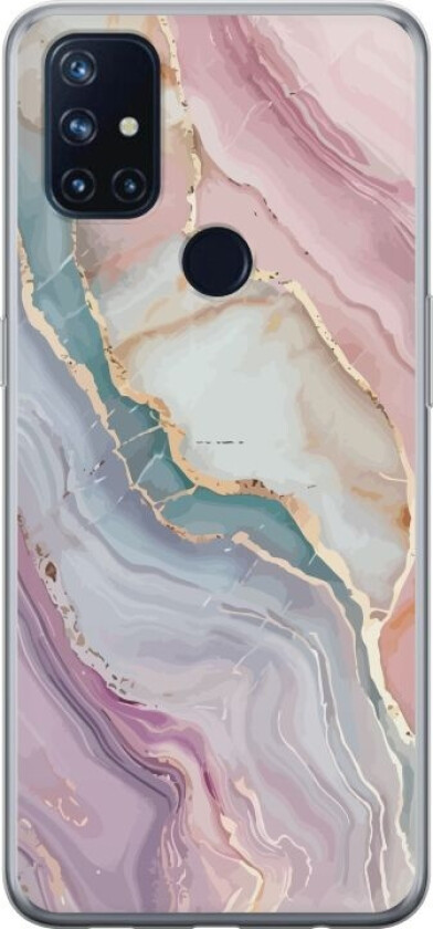 Mobildeksel til OnePlus Nord N10 5G med Marmor motiv