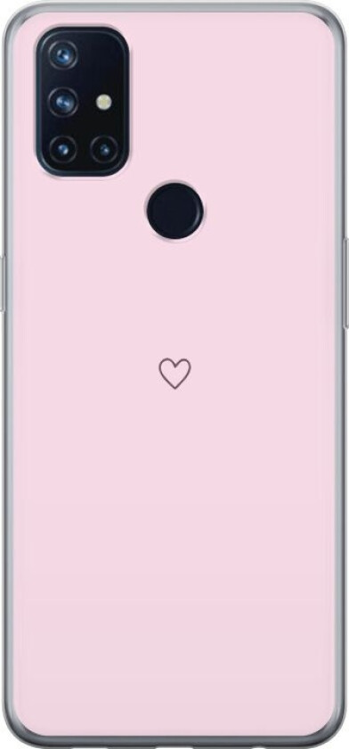 Mobildeksel til OnePlus Nord N10 5G med Hjerte motiv