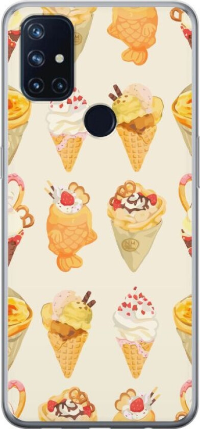 Mobildeksel til OnePlus Nord N10 5G med Glassig motiv